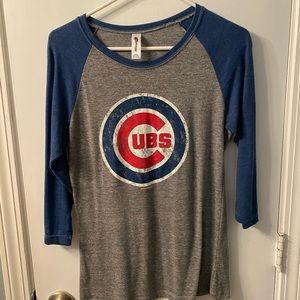 Cubs 3/4 sleeve Tee